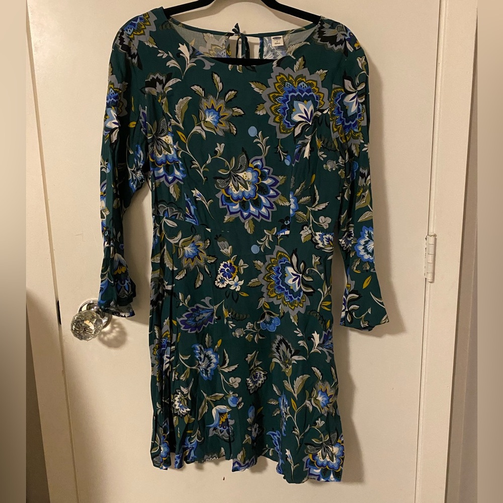 Long Sleeve Floral Dress
